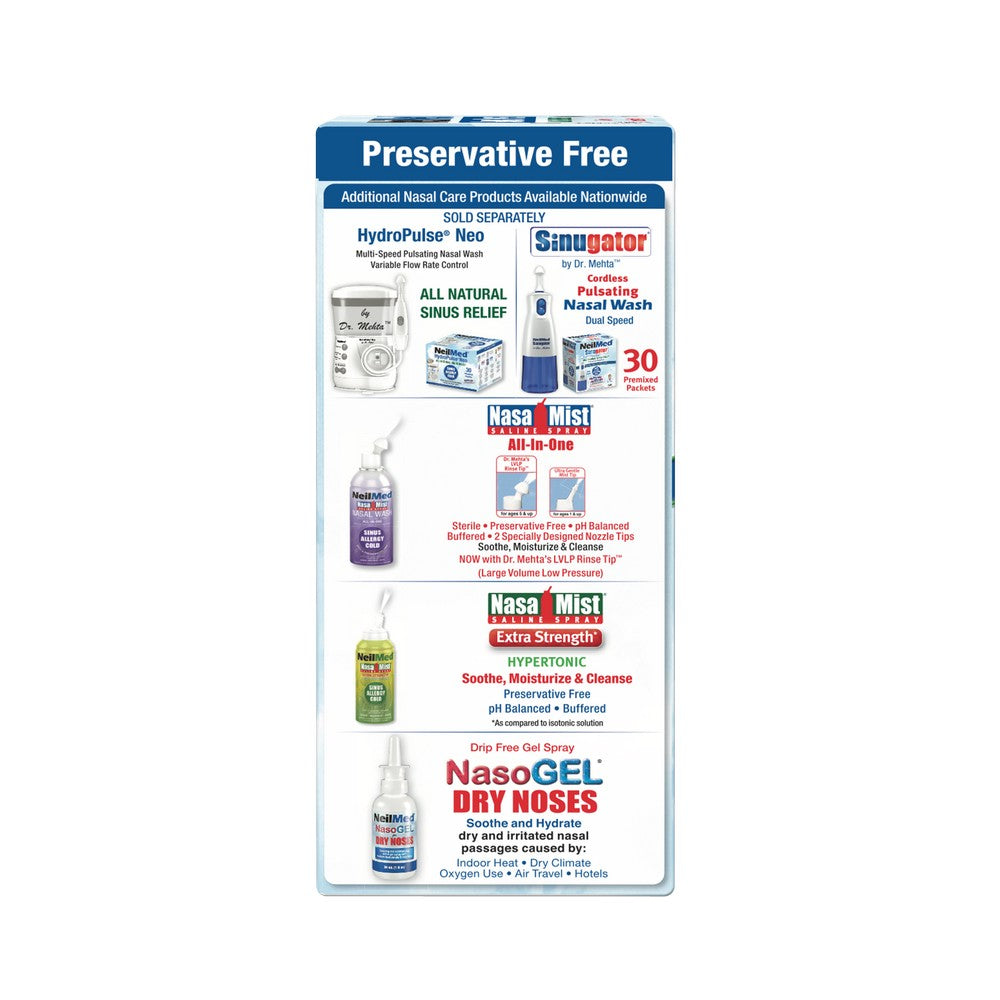 Sinus Rinse Kit with 60 Packets