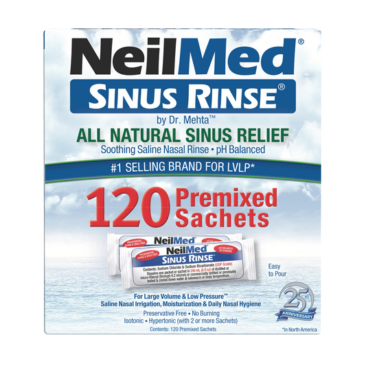 Sinus Rinse 120 Regular Premixed Packets