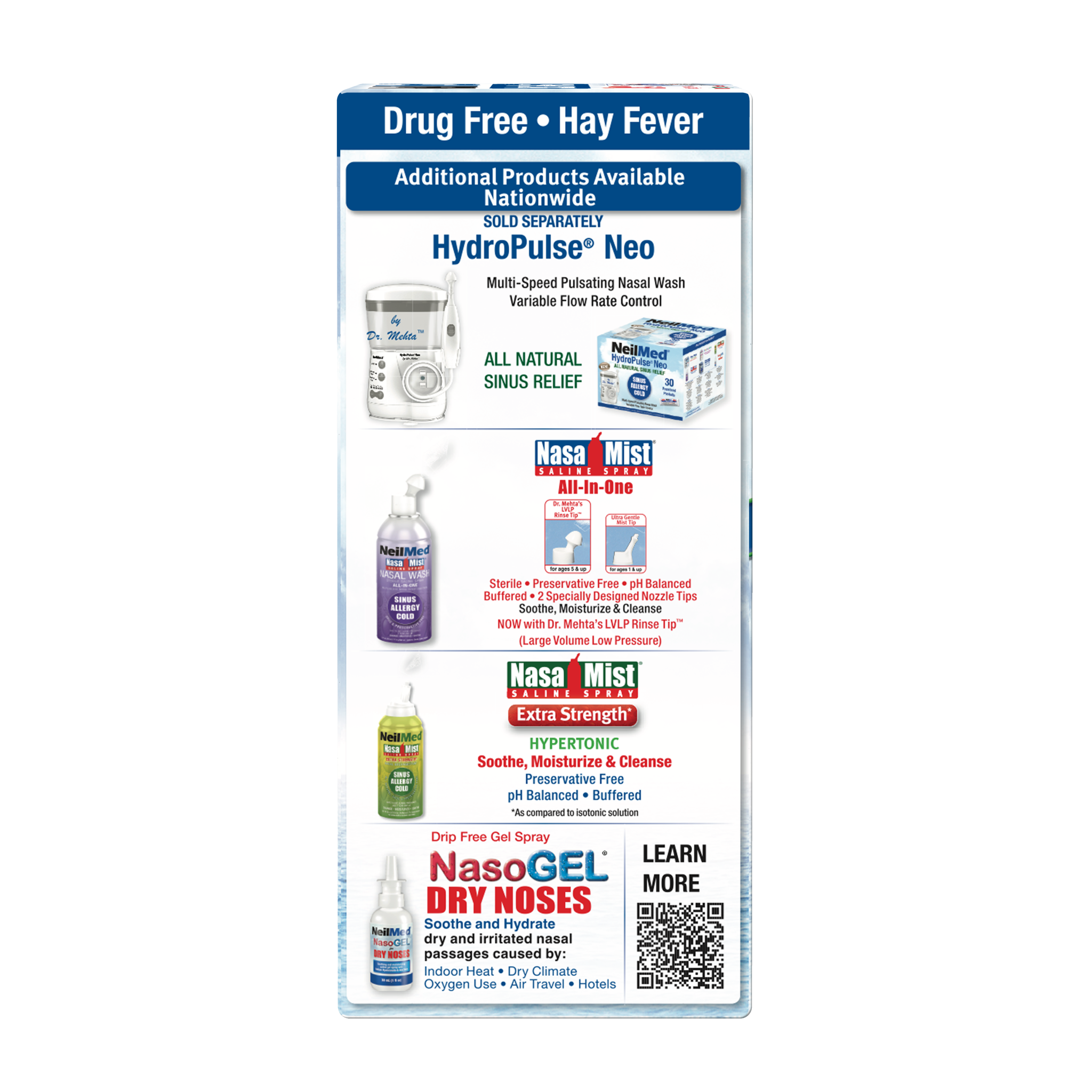 Sinus Rinse 120 Regular Premixed Packets