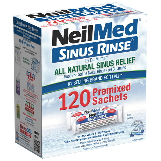 Sinus Rinse 120 Regular Premixed Packets