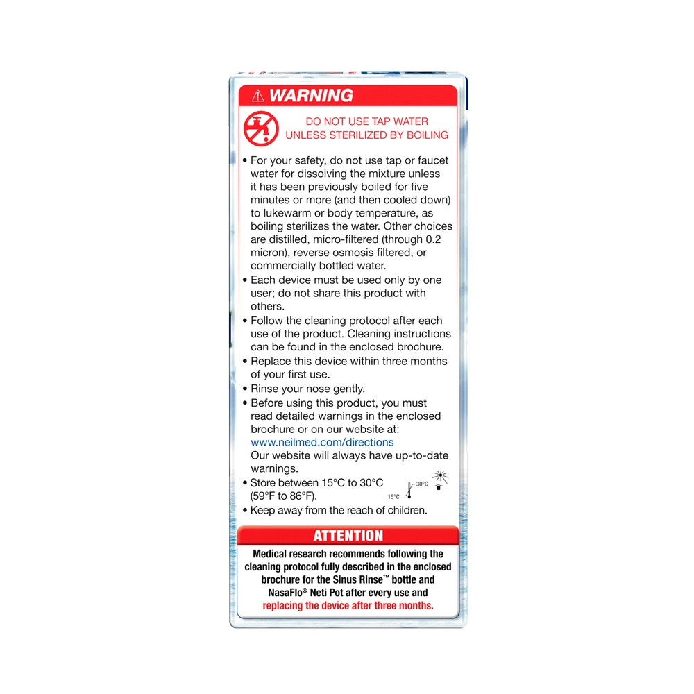 SinusRinse Starter Kit with 10 Premixed Packets