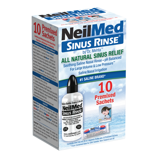 Sinus Rinse Starter Kit with 10 Packets